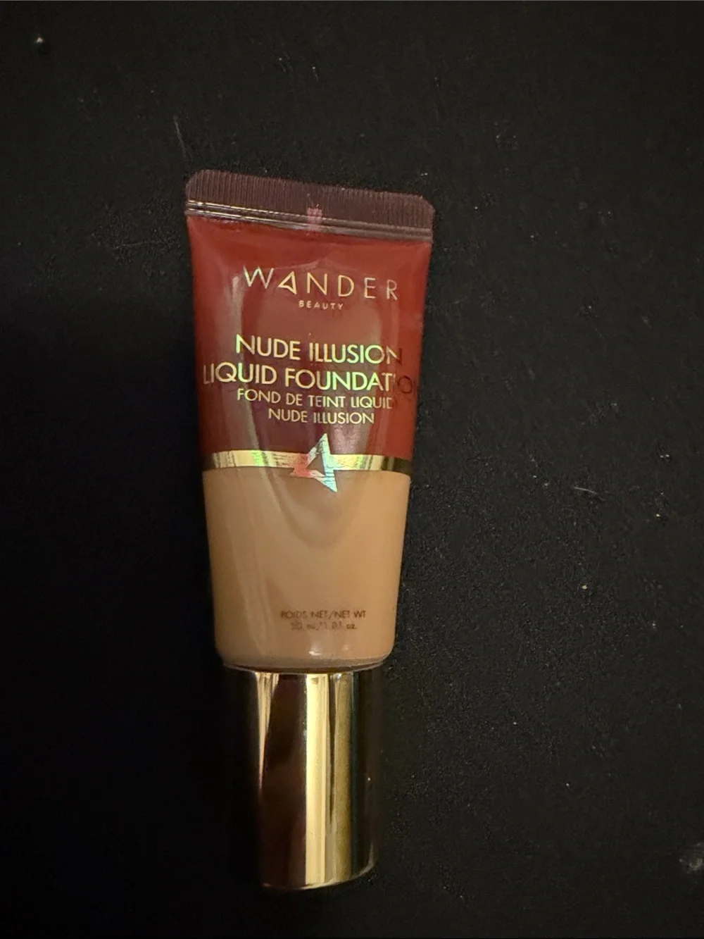 Wander Beauty Nude Illusion Liquid Foundation -  Tan  - NEW